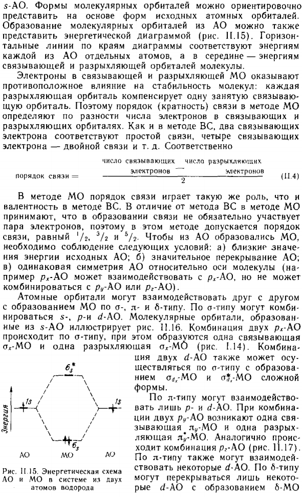 Метод молекулярных орбиталей