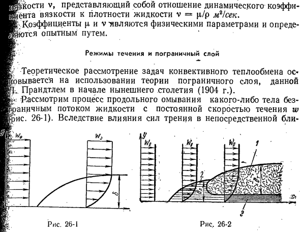 Основы теории конвективного теплообмена