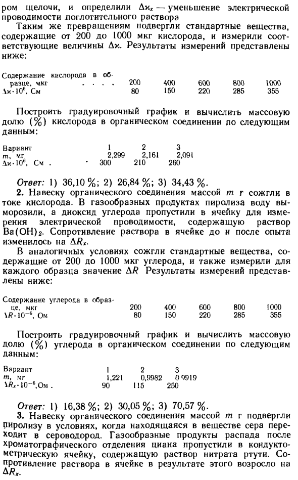 Задачи по кондуктометрии