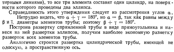 Построение разверток призматических и цилиндрических поверхностей