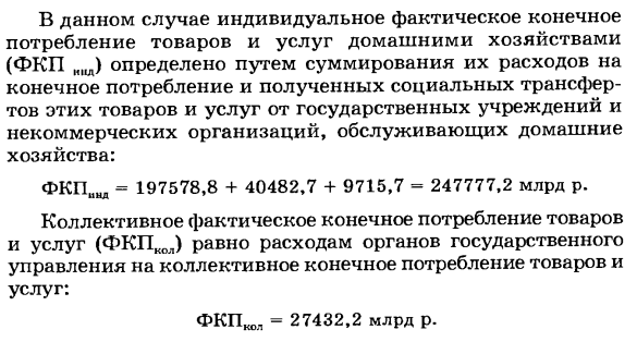 Показатели использования скорректированного располагаемого дохода