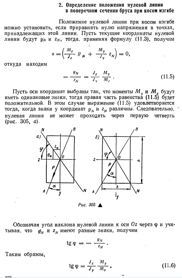 Косой изгиб