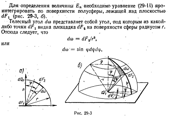 Степень черноты полного нормального излучения для различных материалов