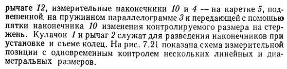 Контрольные полуавтоматические машины и автоматические системы
