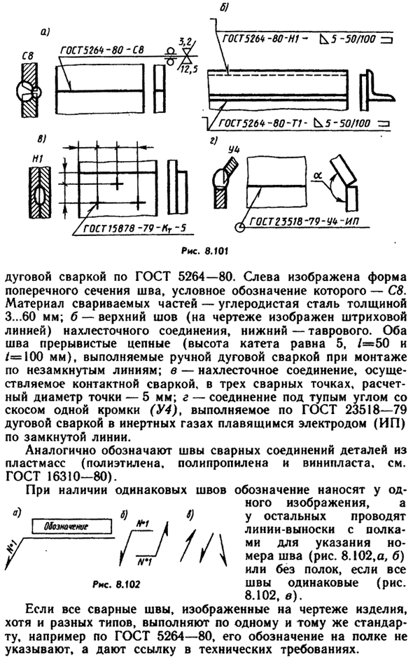 Соединения сварные