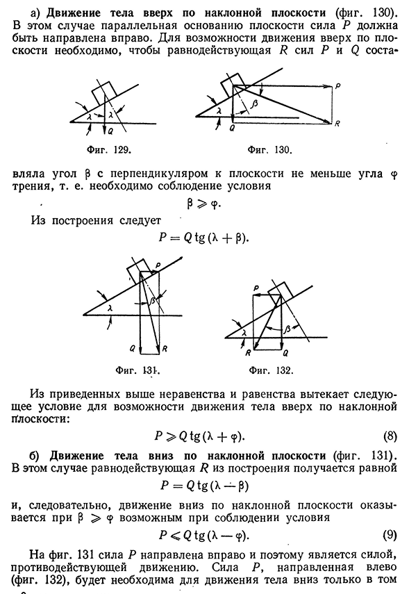 Трение скольжения несмазанных тел