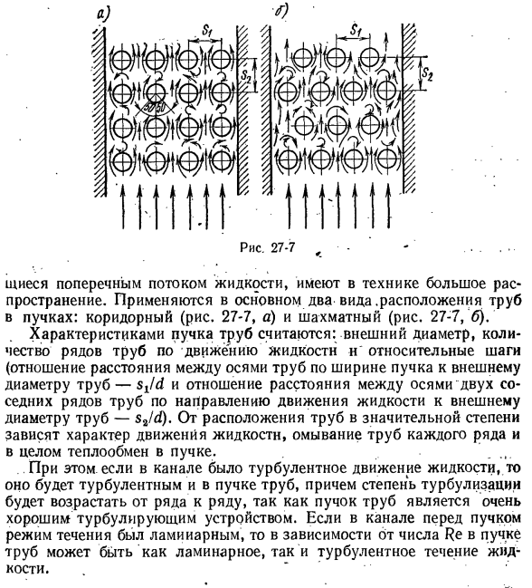 Теплообмен при поперечном омывании одиночной трубы