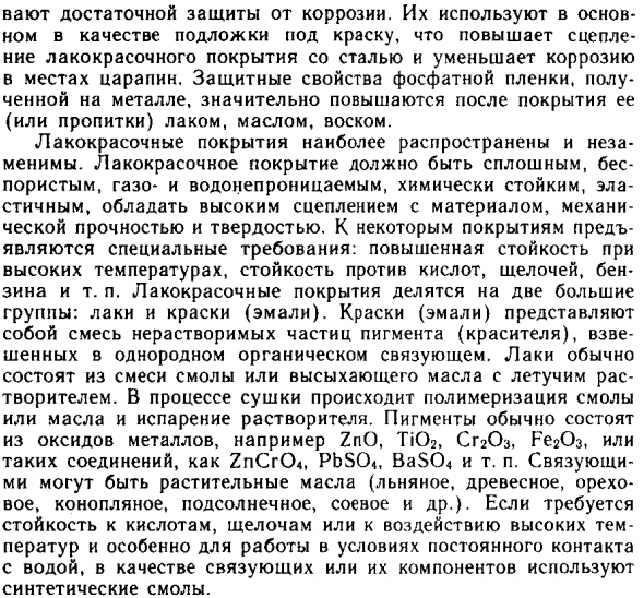 Защитные покрытия