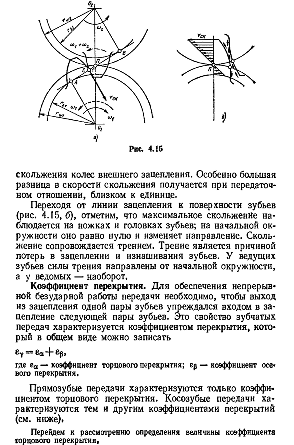 Прямозубые цилиндрические передачи