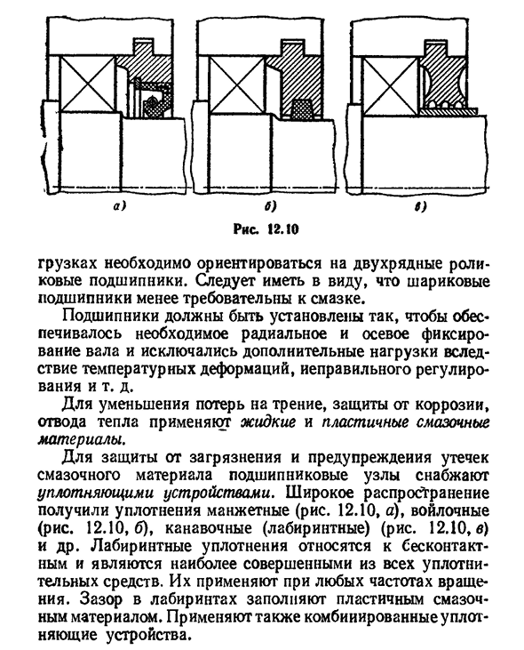 Подшипники качения. общие сведения и классификация