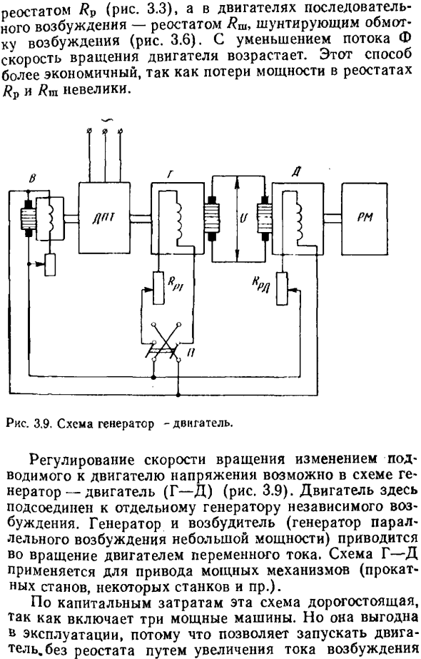 Характеристики двигателей постоянного тока