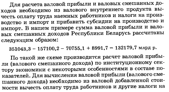 Показатели образования доходов. Определение валового внутреннего продукта распределительным методом