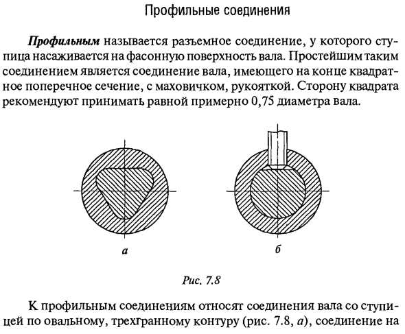 Профильные соединения