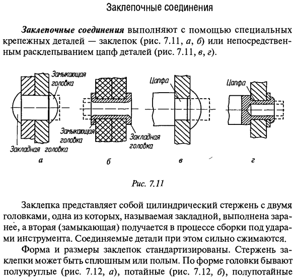 Заклепочные соединения