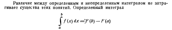 Определенный интеграл