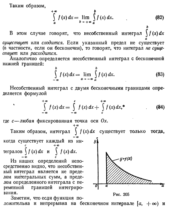 Несобственные интегралы