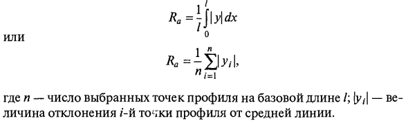 Шероховатость поверхности