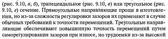 Направляющие поступательного движения