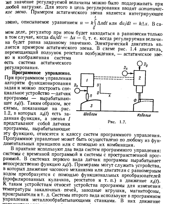 Основные виды алгоритмов функционирования