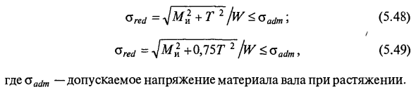 Изгиб с кручением стержней круглого поперечного сечения