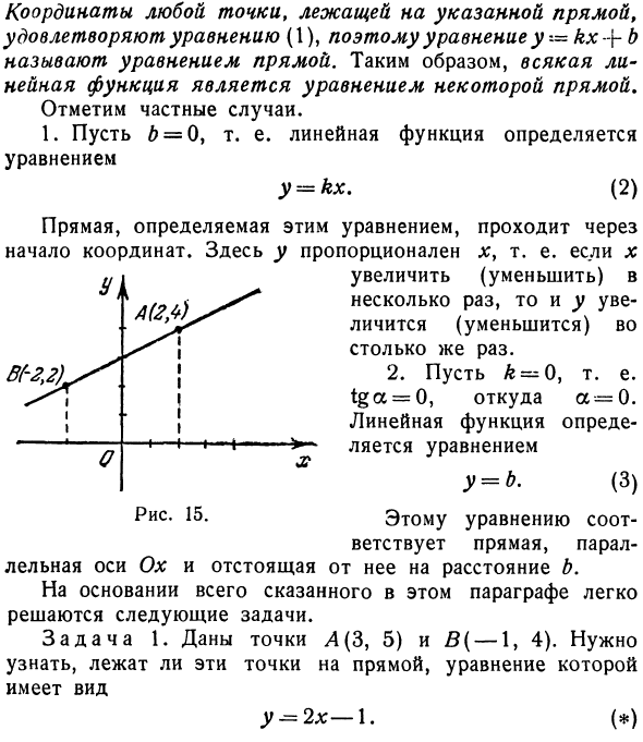 Определение и геометрический смысл