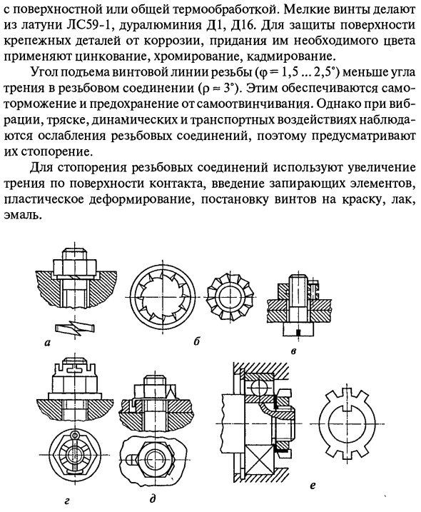 Резьбовые соединения