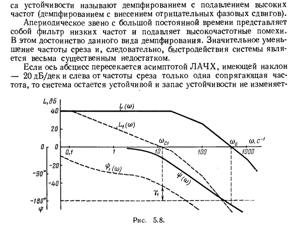 Обеспечение устойчивости и повышение запаса устойчивости