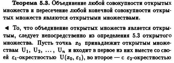 Окрестности в метрическом пространстве