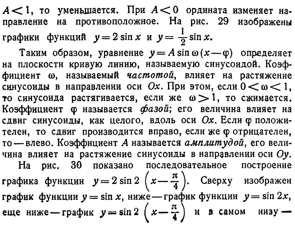 Тригонометрические функции. Радианная мера угла