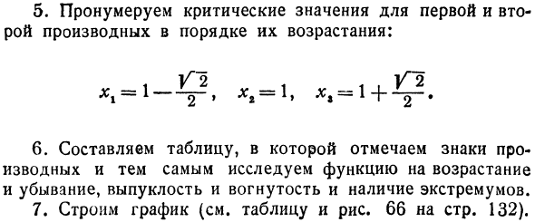 Общий план исследования функций и построения графиков