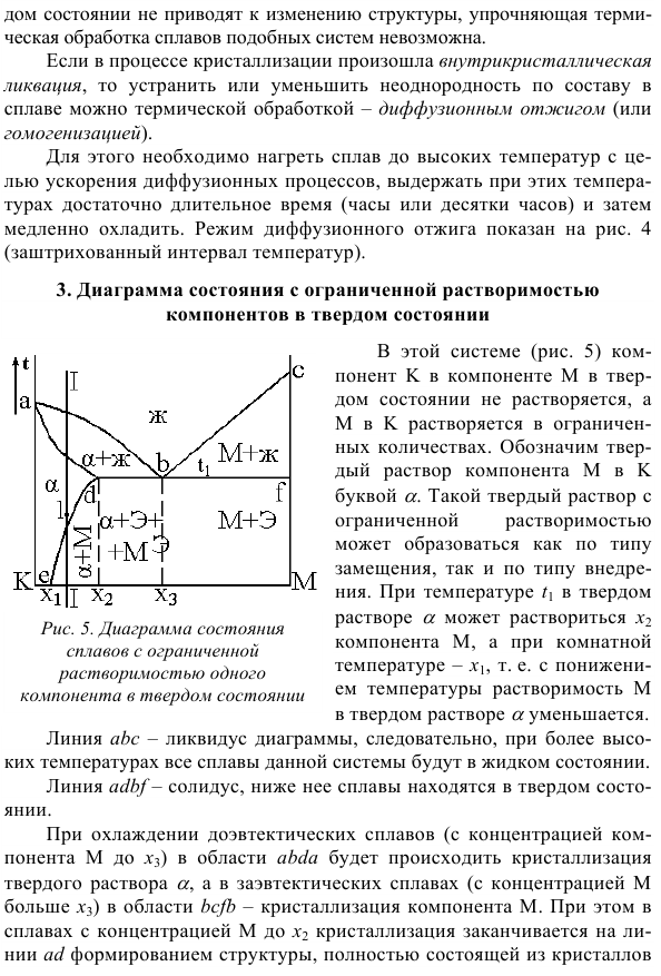 Диаграммы состояния и термическая обработка сплавов