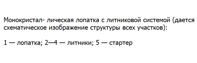 Монокристаллическое литье