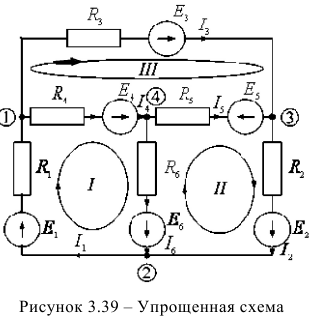 Метод непосредственного применения законов Кирхгофа