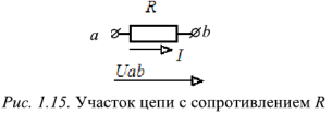 Основные законы электрических цепей