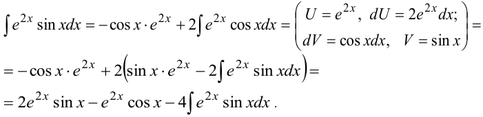 Интегрирование по частям