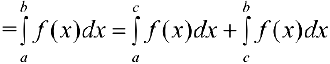 Свойства определенного интеграла