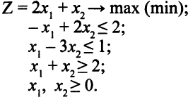 Решить графически следующую ЗЛП
