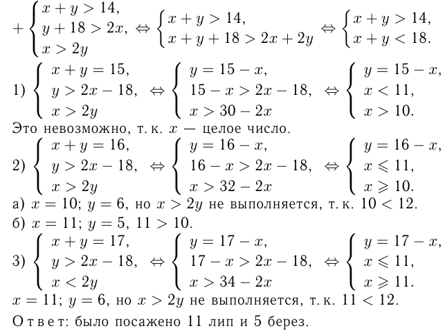 Решение задач с целочисленными неизвестными