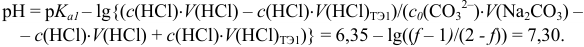 Расчет кривых кислотно-основного титрования с примерами решения