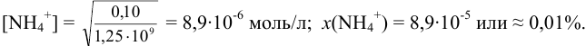 Расчет кривых кислотно-основного титрования с примерами решения