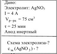 Электролиз растворов задачи с решением