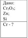 Металлы V - VI группы задачи с решением