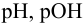 Расчет  [H+], [OH-], pH, pOH в растворах сильных и слабых кислот и оснований с примерами решения