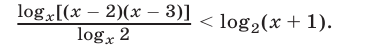 Логарифмические неравенства с постоянными  основаниями с примерами решения
