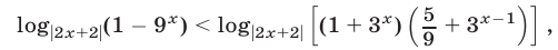Логарифмические неравенства с переменными основаниями с примерами решения