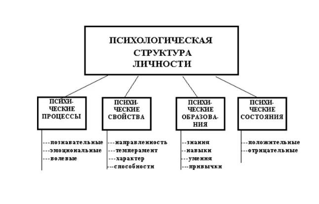 Основные социально-психологические свойства личности - Общее понятие и структура личности