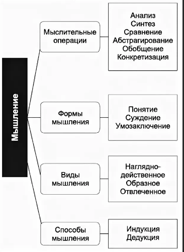 Особенности развития и диагностика наглядно-действенного мышления у дошкольников с нарушениями зрения - Теории мышления тифлопсихологии