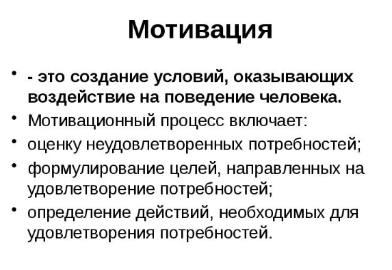 Создание условий мотивации - Содержательные и процессуальные теории мотивации 