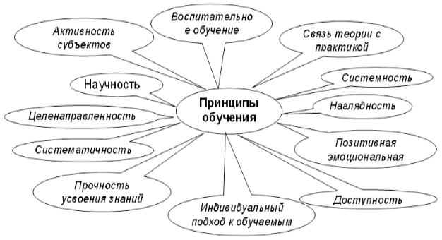 Закономерности процесса обучения - Принципы обучения