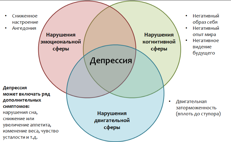 Взаимосвязь уровня депрессии с нарушениями пищевого поведения - Понятие депрессии, её характеристики